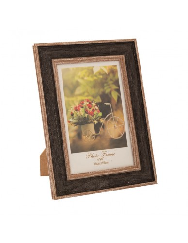 ΚΟΡΝΙΖΑ ΞΥΛΙΝΗ ΣΚΟΥΡΟ ΚΑΦΕ 10Χ15ΕΚ