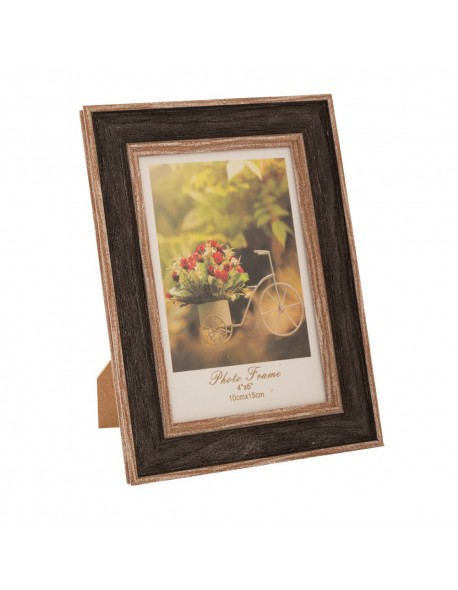 ΚΟΡΝΙΖΑ ΞΥΛΙΝΗ ΣΚΟΥΡΟ ΚΑΦΕ 10Χ15ΕΚ