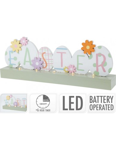 TABLE DECO EASTER 30CM LED