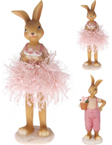 BUNNY GIRL 24CM 4ASS