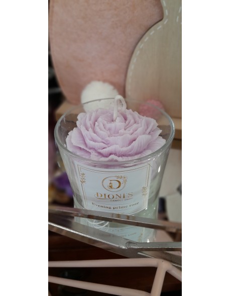 PURPLE CANDLES ROSES