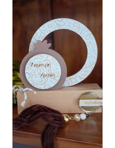 ΓΟΥΡΙ MY GALLERIA ΛΑΜΠΕΡΗ  ΧΡΟΝΙΑ . 14X13X3.5CM