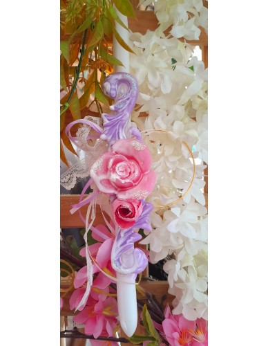 ΛΑΜΠΑΔΑ ΛΟΥΛΟΥΔΙ ΡΟΖ, ΜΕ ΜΩΒ ΚΛΑΔΑΚΙ Ν1