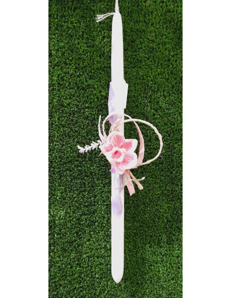 ΛΑΜΠΑΔΑ ΟΡΧΙΔΕΑ ΡΟΖ,ΜΕ ΜΩΒ ΚΛΑΔΑΚΙ Ν4