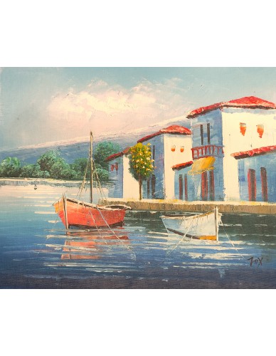 ΠΙΝΑΚΑΣ ΖΩΓΡΑΦΙΚΗΣ ΒΑΡΚΕΣ ΛΙΜΑΝΙ